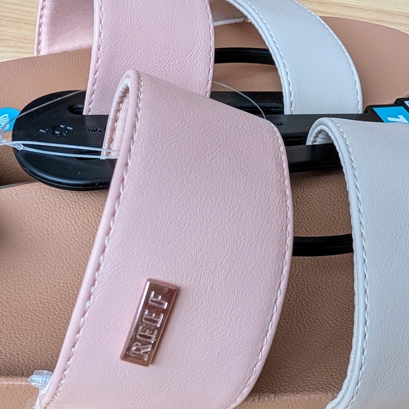 Reef Hali Slide Pink Duo Cushion Comfort Women's Size 7 - Picture 4 of 6